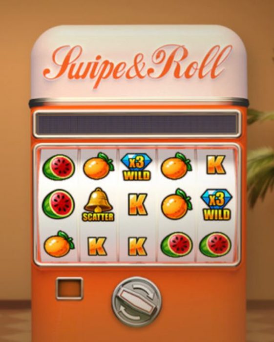 Swipe-and-Roll-Spielautomat