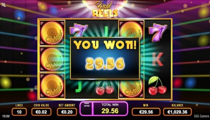 Wild Reels Slot-Rollen