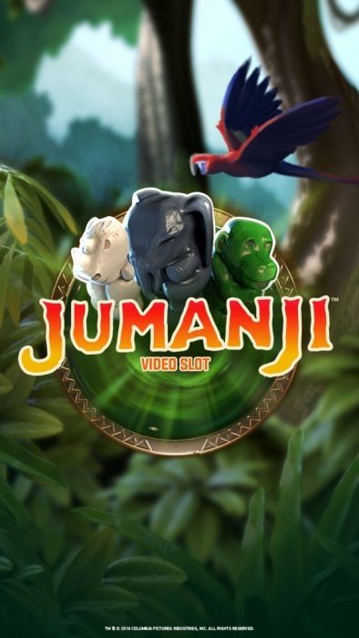 Jumanji vertikales Banner